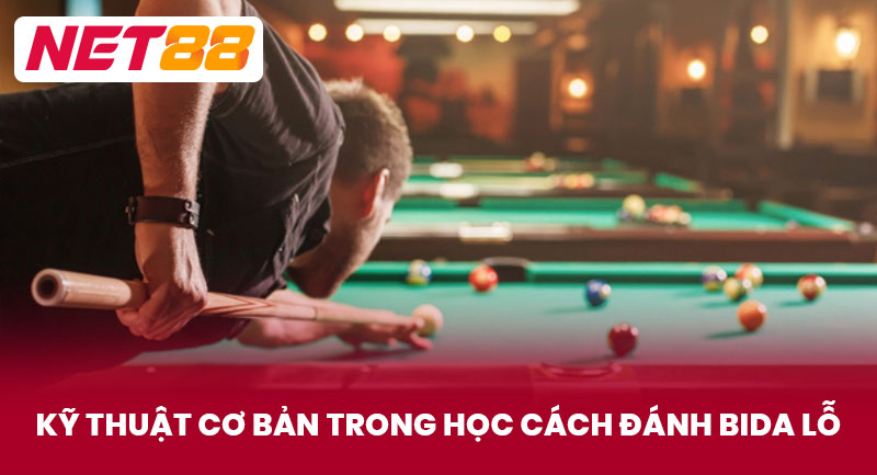 Kỹ Thuật Cơ Bản Trong Học Cách Đánh Bida Lỗ